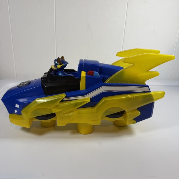 PAW Patrol Mighty Pups Charged Up Chase Transforming Vehicle Light Up & soundToy - Picture 4 of 11